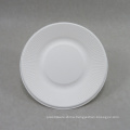 Biodegradable  Uncoated Sugarcane Ribbed Paper Plates